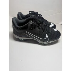 Size 2.5Y -  Youth Nike Hyperdiamond 4 Keystone Black Mint W